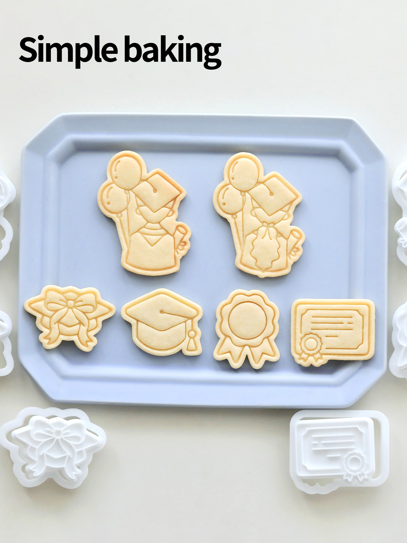 Kitchen Appliances Baking - Graduation Season Cookie Cutter Doctorate Hat