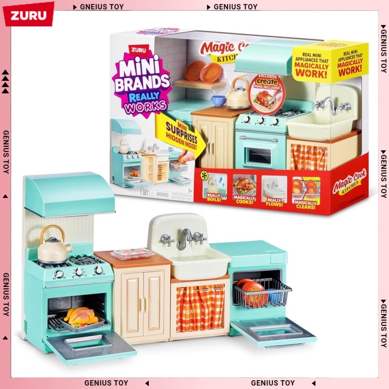 Kitchen Appliances To Gift - Zuru Mini Brands Magic Cook Kitchen