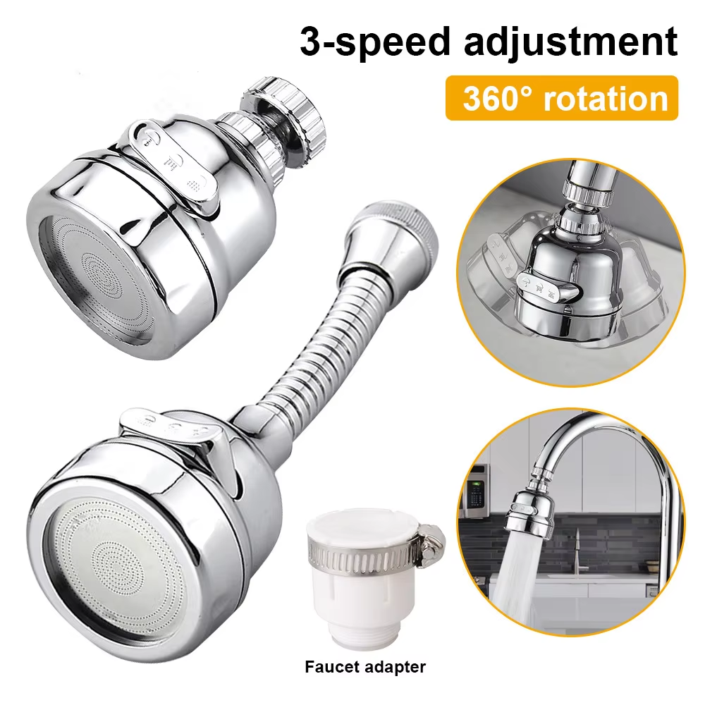 Kitchen Appliances Bundle - Universal Kitchen Faucet Shower Extender Filter