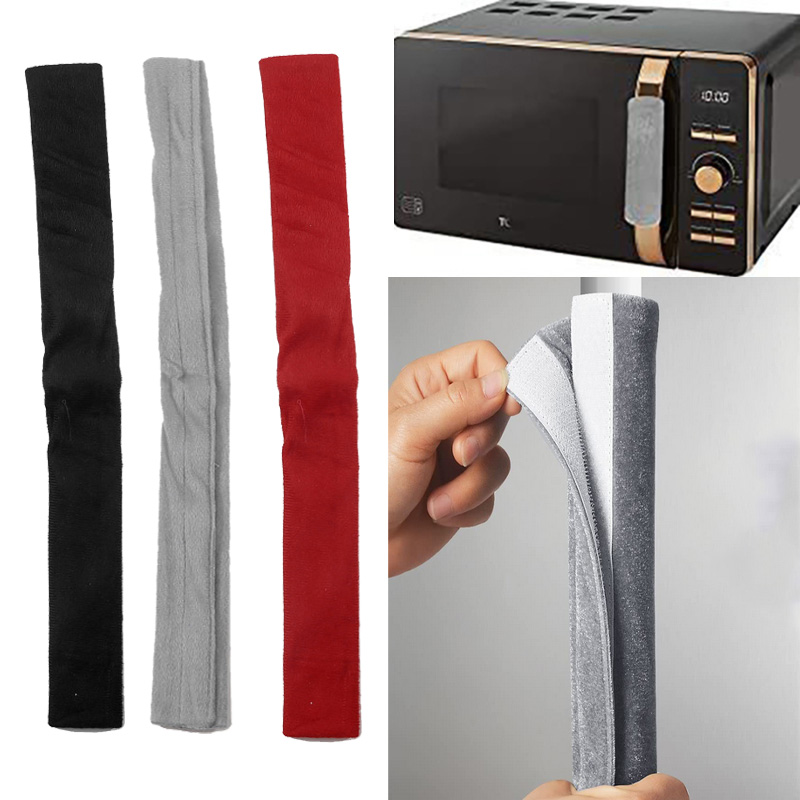 Kitchen Appliances With Red Knobs - Refrigerator Door Handle Cover Kitchen Appliance