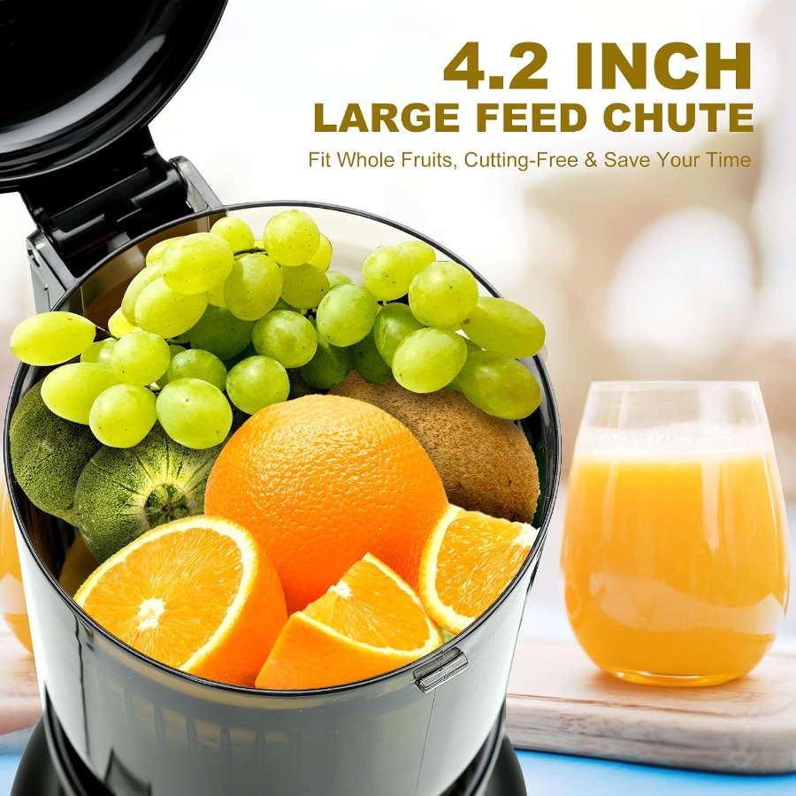 Cold press juicer with 4.2inch – Juicer Cold Press Slow Bewertung und Preis