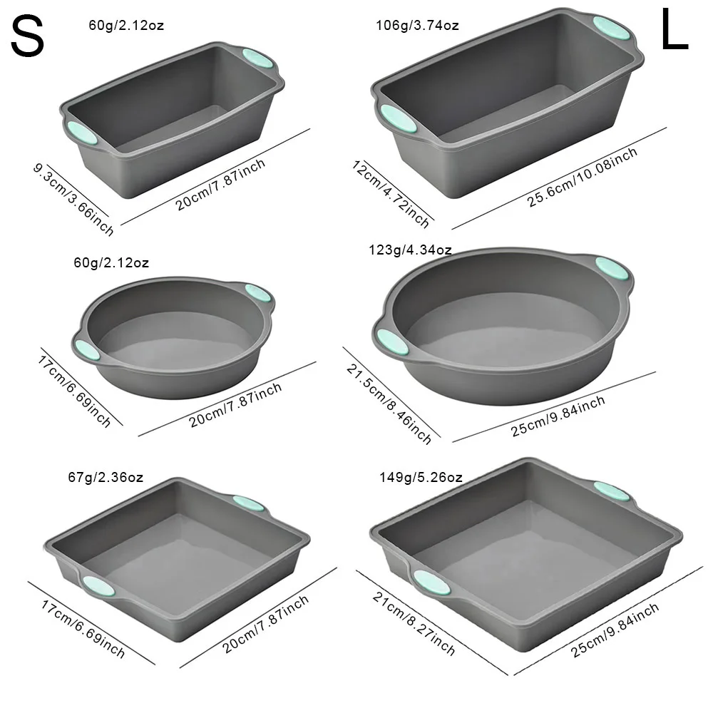 Grey Heat-resistant Silicone C – Kitchen Appliances Baking Bewertung und Preis