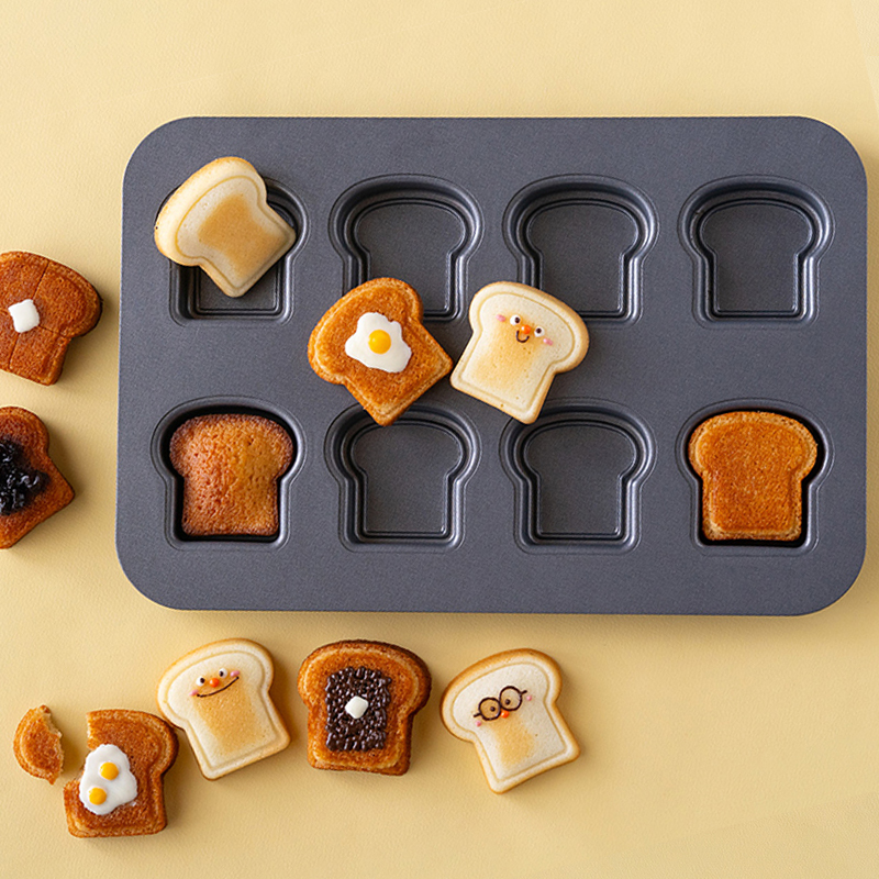 8 Cavity Toast Bread Pattern C – Kitchen Appliances Baking Bewertung und Preis