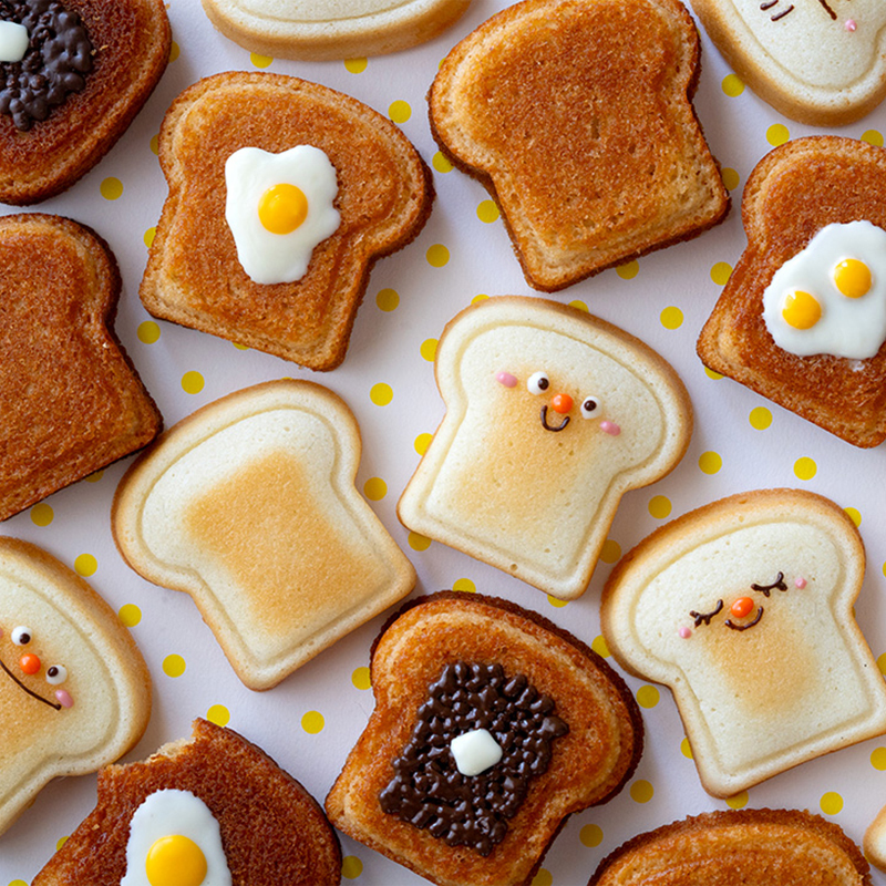8 Cavity Toast Bread Pattern C – Kitchen Appliances Baking Bewertung und Preis
