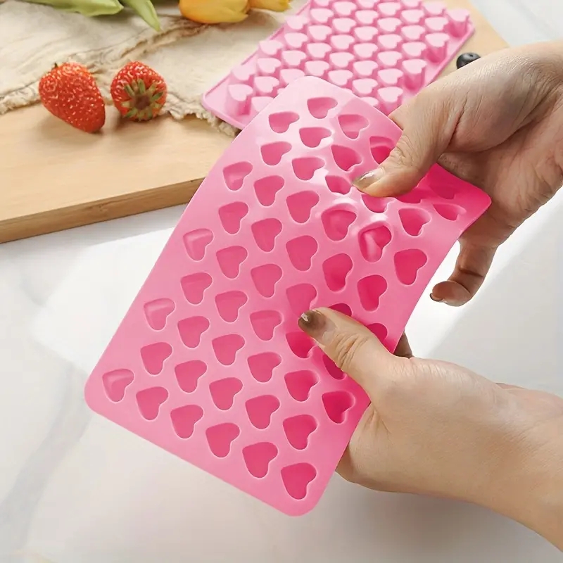 55 Mini Heart Shapes Silicone  – Kitchen Appliances Baking Bewertung und Preis