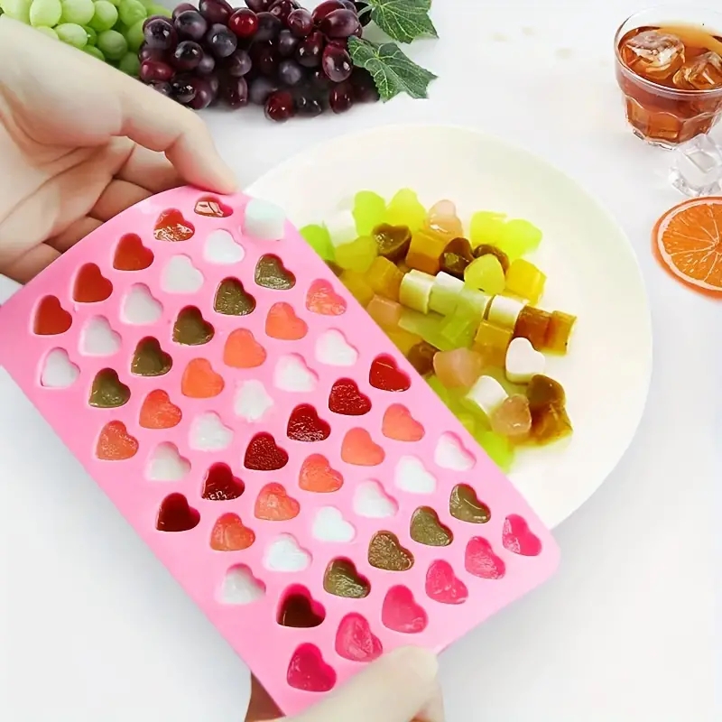 55 Mini Heart Shapes Silicone  – Kitchen Appliances Baking Bewertung und Preis