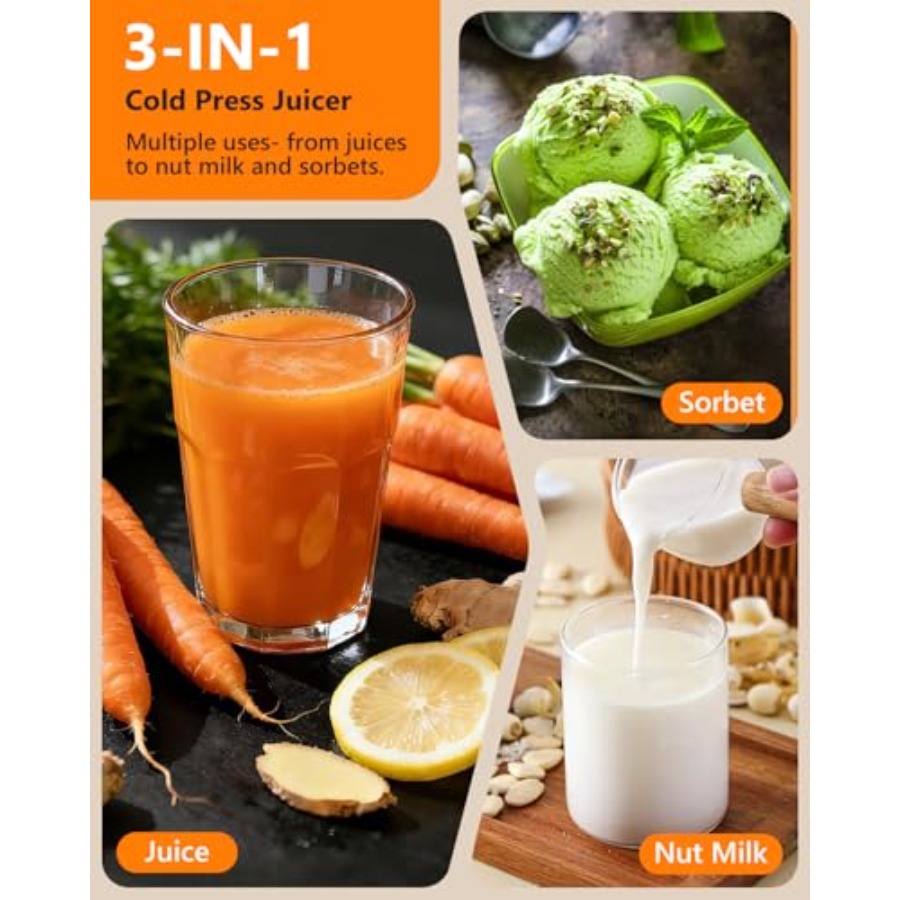 Cold Press Slow Juicer for Fru – Juicer Cold Press Slow Bewertung und Preis