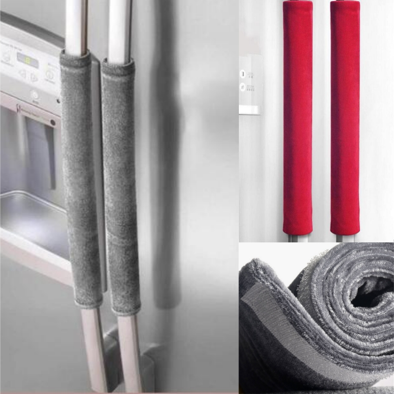 2Pcs/Set Refrigerator Door Han – Kitchen Appliances With Red Knobs Bewertung und Preis