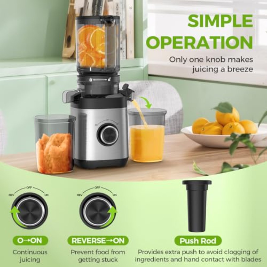 Cold Press Juicer for Whole Fr – Juicer Cold Press Slow Bewertung und Preis