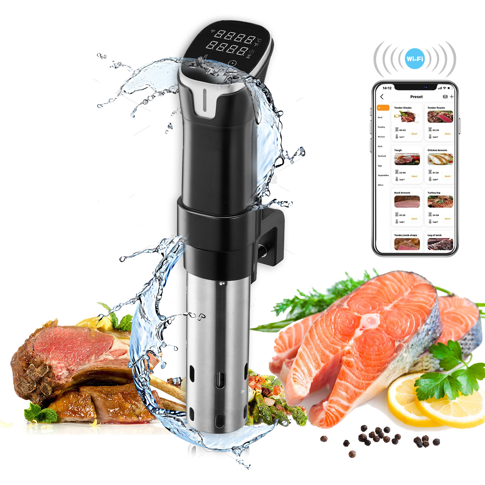 2.4G WIFI Sous Vide Cooker Gis – Sous Vide Immersion Bewertung und Preis