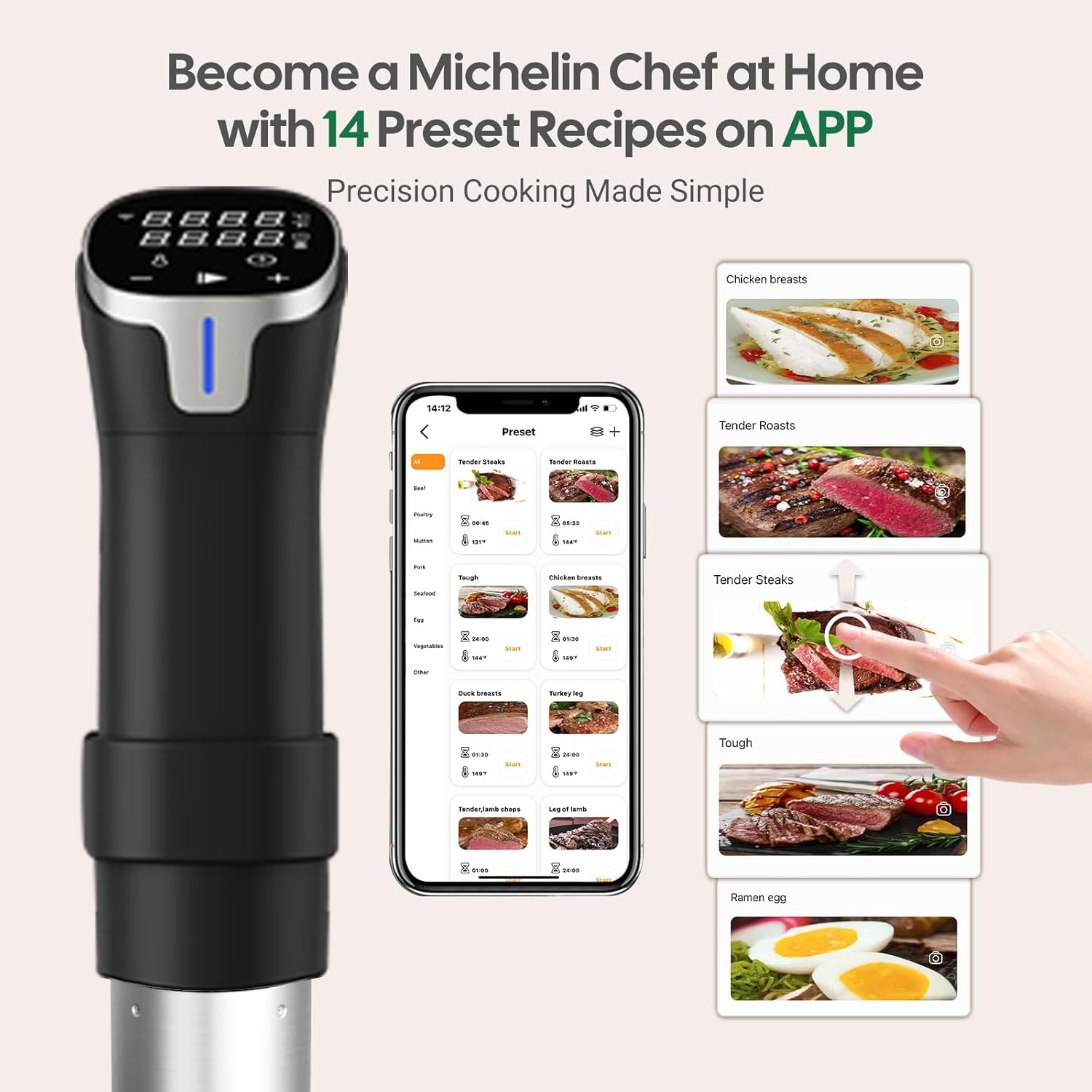 2.4G WIFI Sous Vide Cooker Gis – Sous Vide Immersion Bewertung und Preis