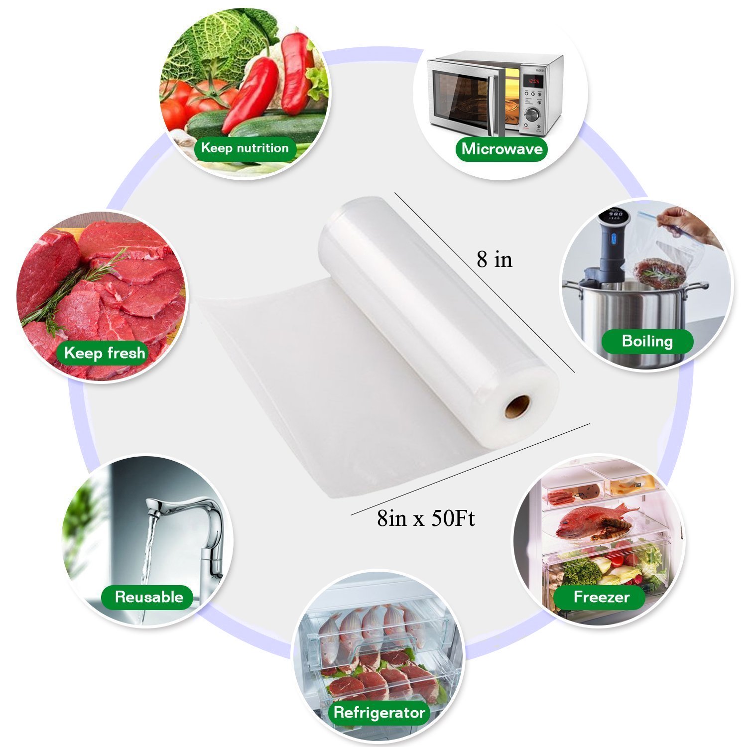 Sous Vide Roll Bags For Vacuum – Sous Vide Immersion Bewertung und Preis