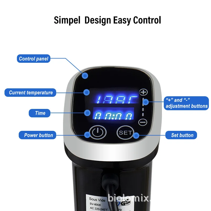 IPX7 Waterproof Sous Vide Prec – Sous Vide Immersion Bewertung und Preis