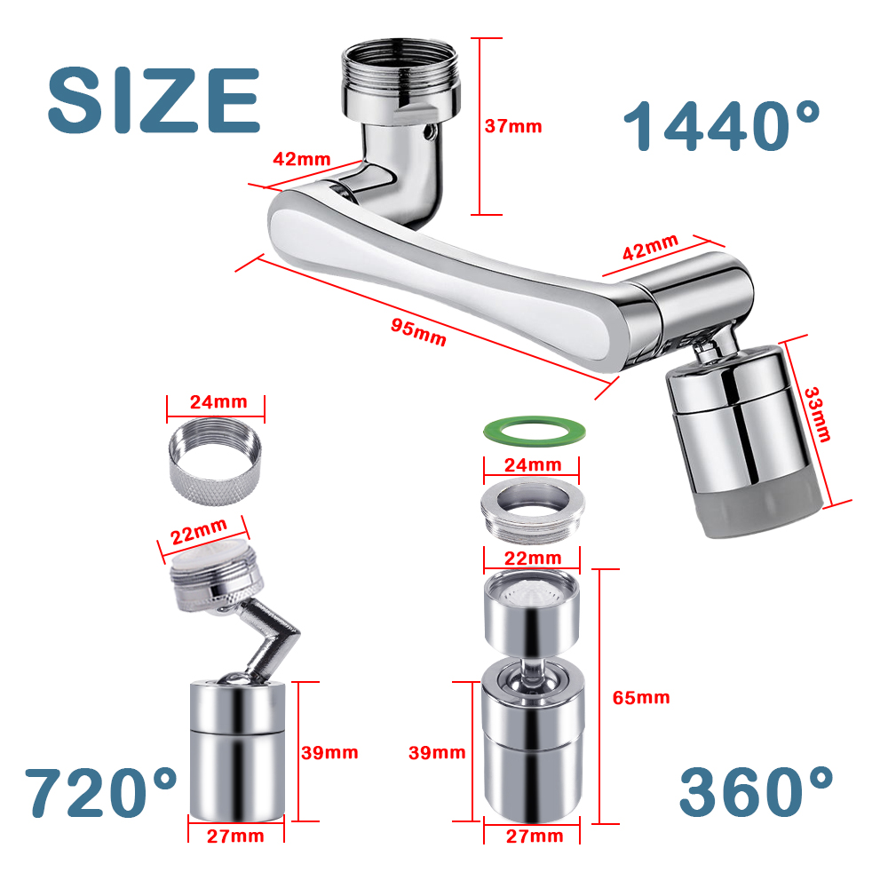 Metal 1440° Water Tap Nozzle K – Kitchen Appliances Bundle Bewertung und Preis