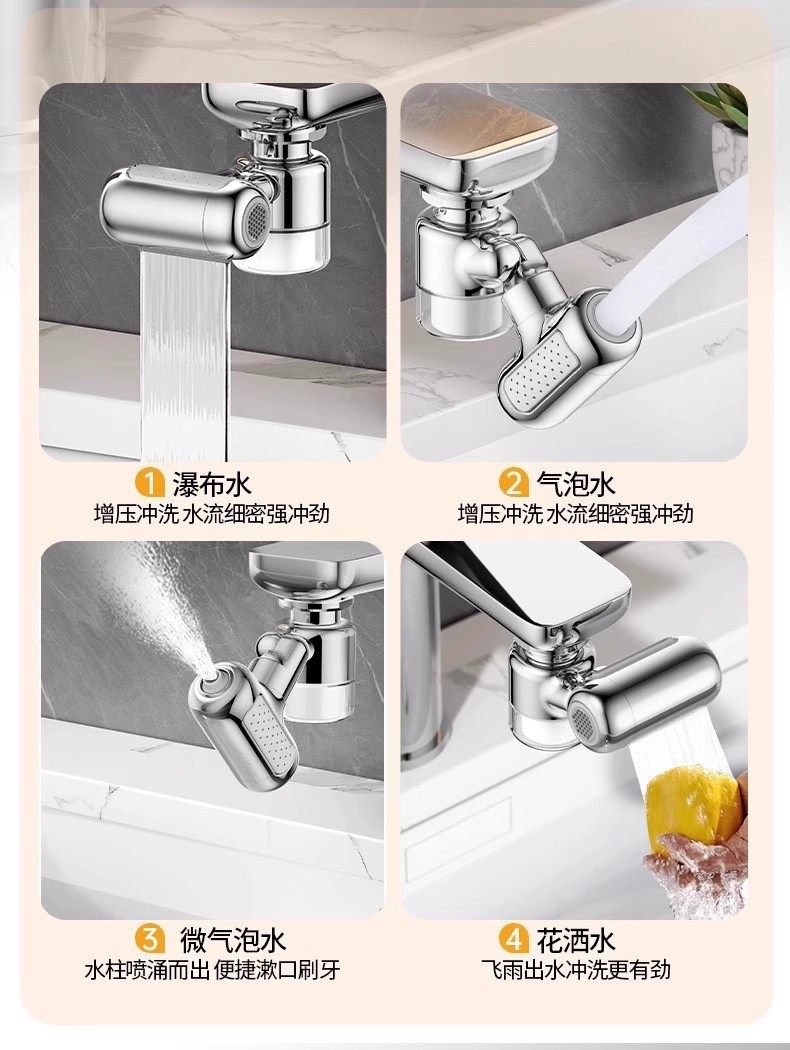 Universal 4 Modes Kitchen Fauc – Kitchen Appliances Bundle Bewertung und Preis