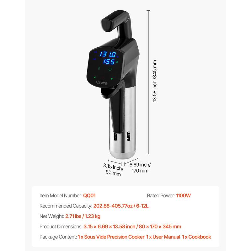 Sous Vide Precision Cooker, 11 – Sous Vide Immersion Bewertung und Preis