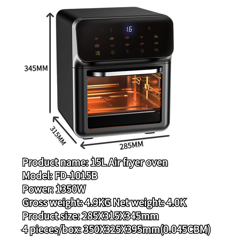 PANERKA Air Fryer With Viewing – Kitchen Appliances Commercial Bewertung und Preis