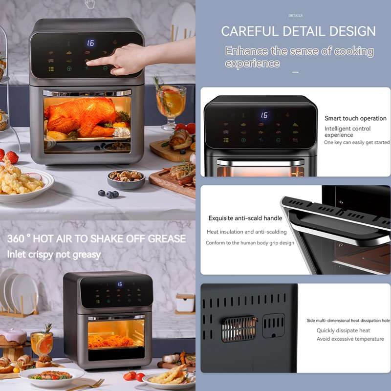 PANERKA Air Fryer With Viewing – Kitchen Appliances Commercial Bewertung und Preis