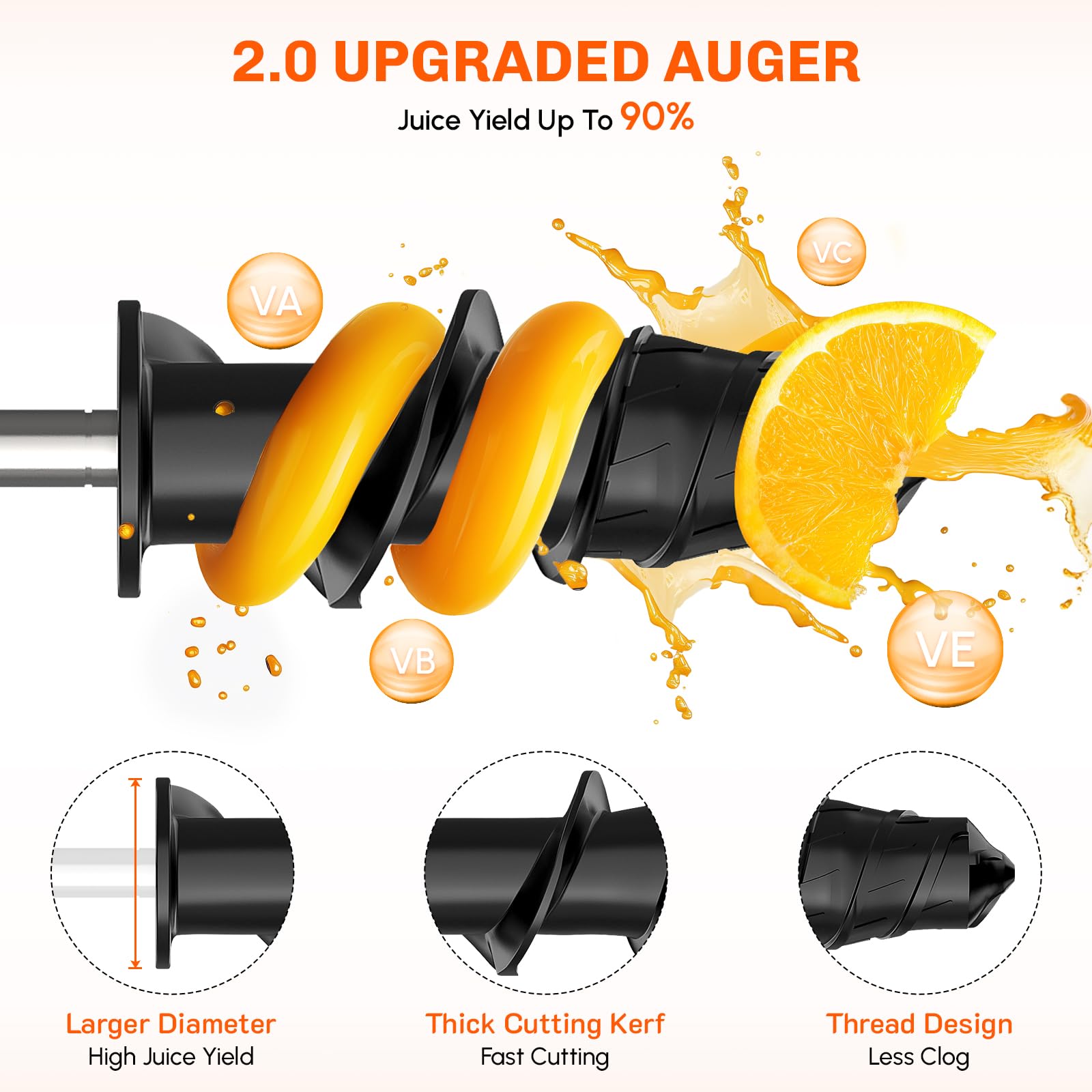 Masticating Juicer Attachment  – Juicer Cold Press Slow Bewertung und Preis