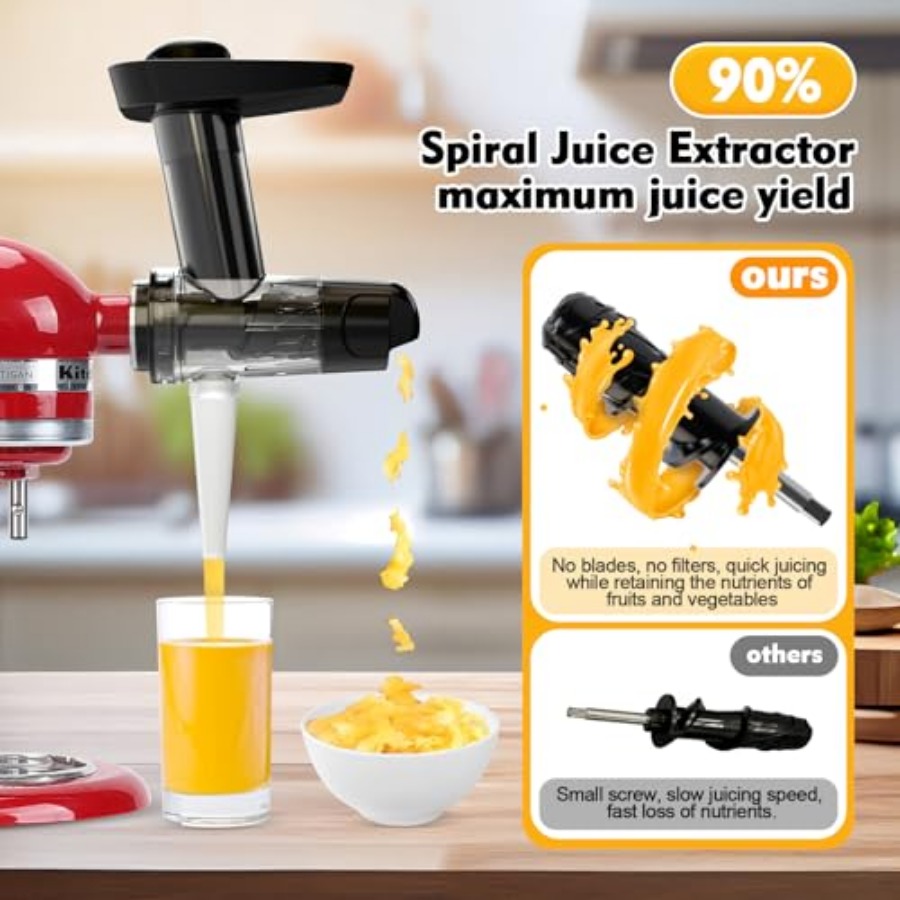 Masticating Juicer Attachment  – Juicer Cold Press Slow Bewertung und Preis